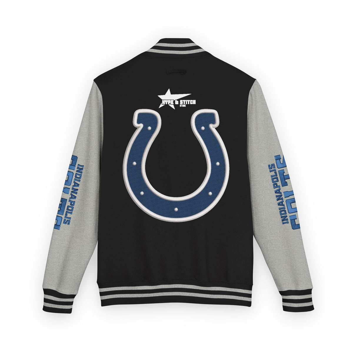 Indianapolis Horseshoe Custom Letterman Varsity Jacket