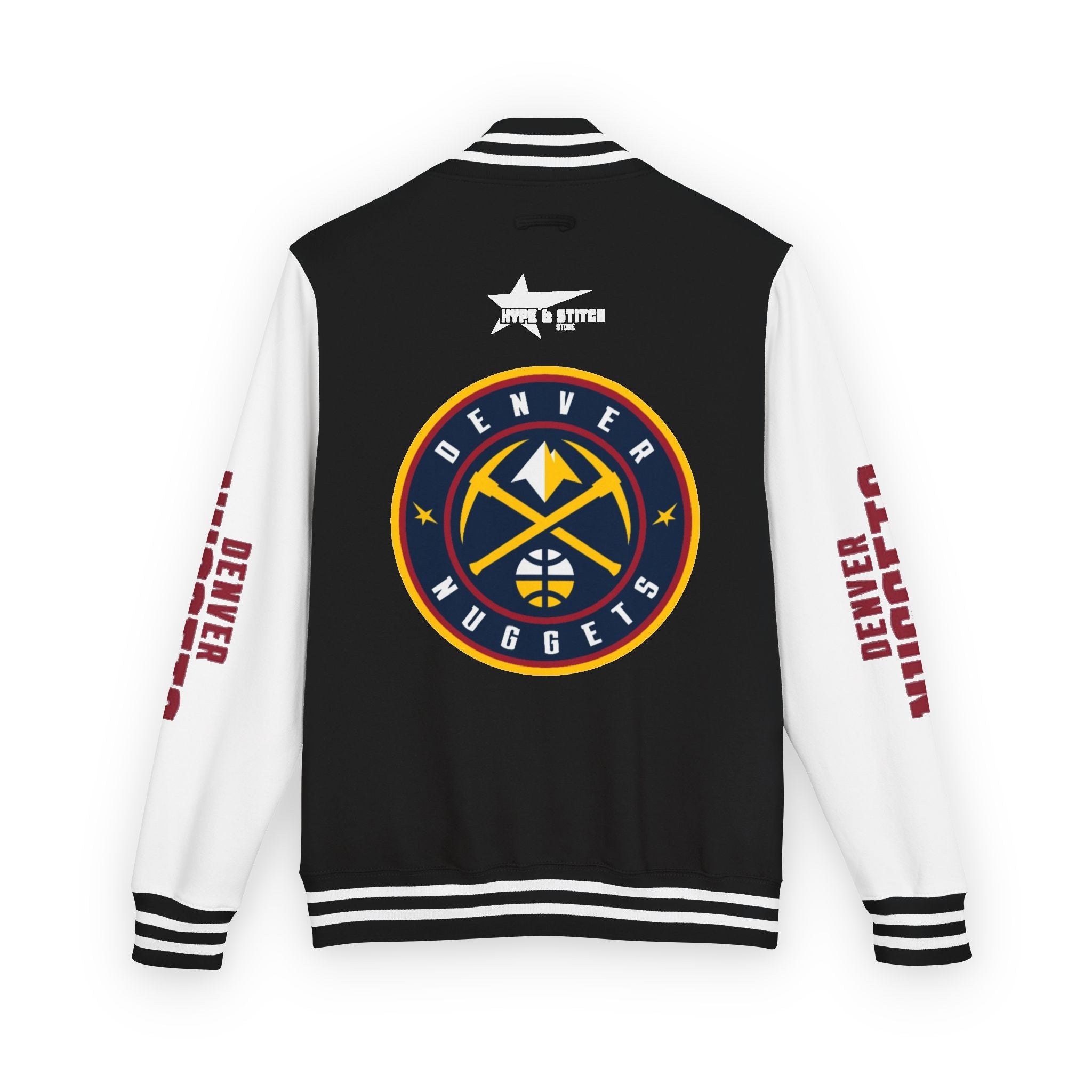 Denver Nuggets Varsity Jacket | Unisex Streetwear Letterman