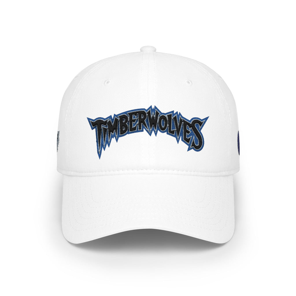 Minnesota Timberwolves Vintage Embroidered Dad Hat – Adjustable Low-Profile Cap