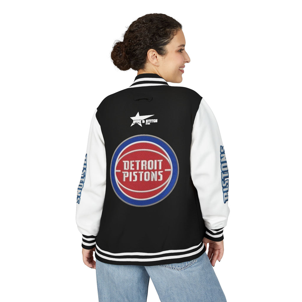 Detroit Pistons Varsity Jacket | Unisex Streetwear Letterman