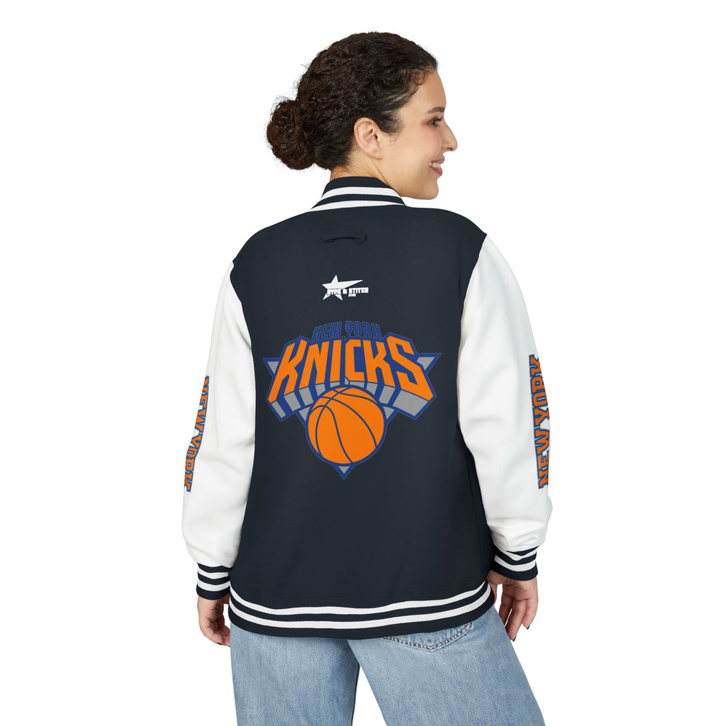 New York Knicks Unisex Heavyweight Varsity Letterman Jacket