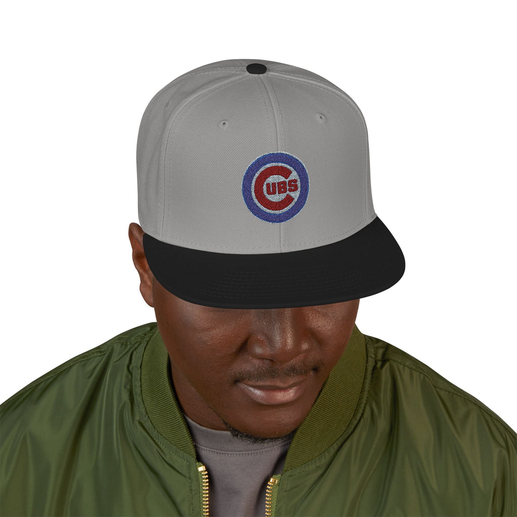 Custom Embroidered Chicago Cubs Snapback Hat