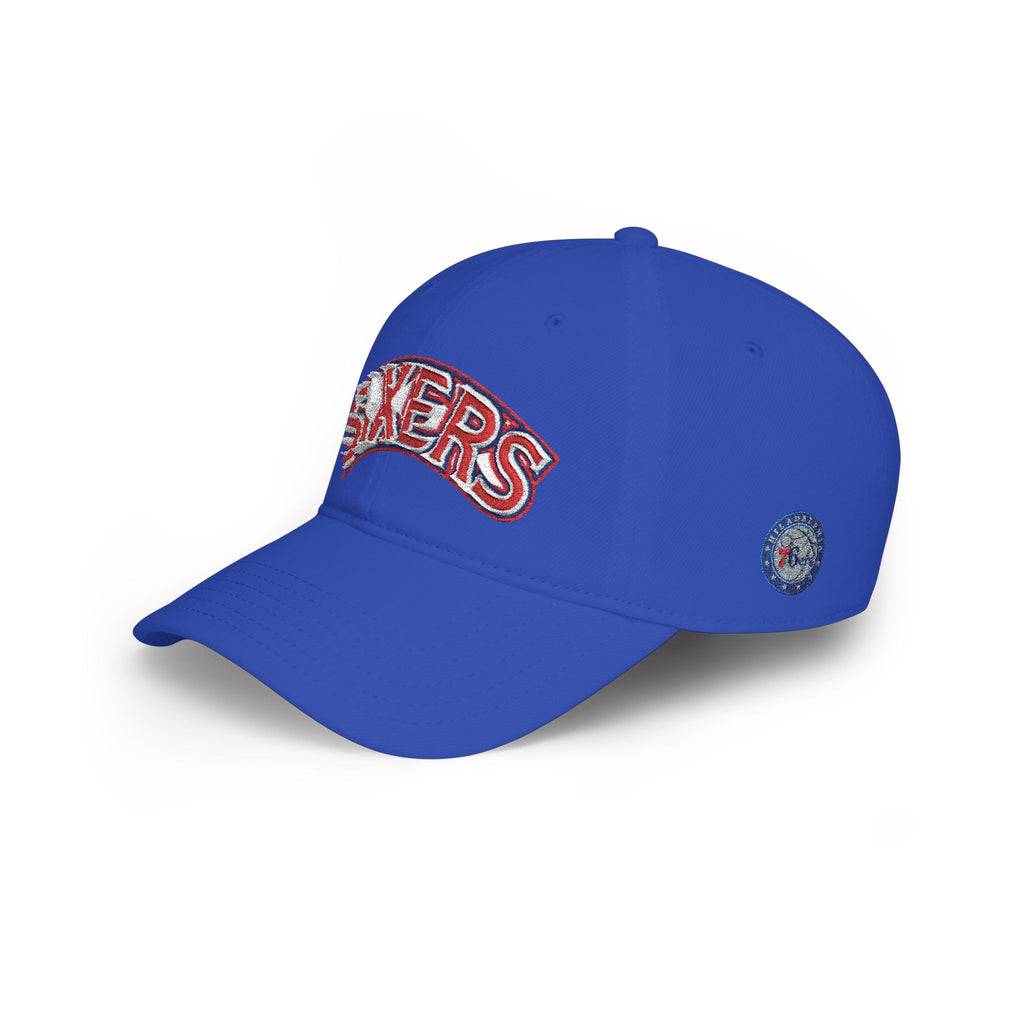Philadelphia 76ers Vintage Embroidered Dad Hat – Adjustable Low-Profile Cap