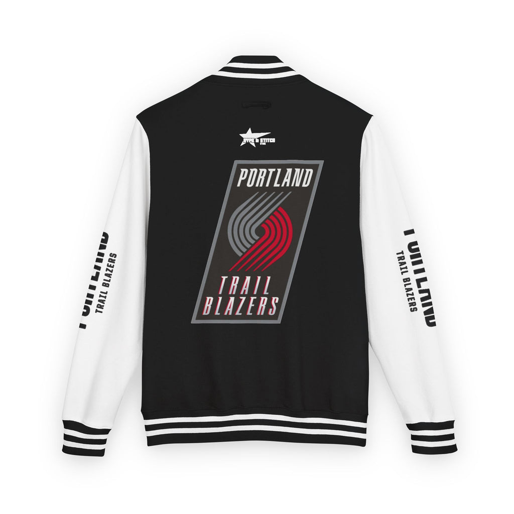 Portland Trail Blazers Varsity Jacket | Unisex Streetwear Letterman
