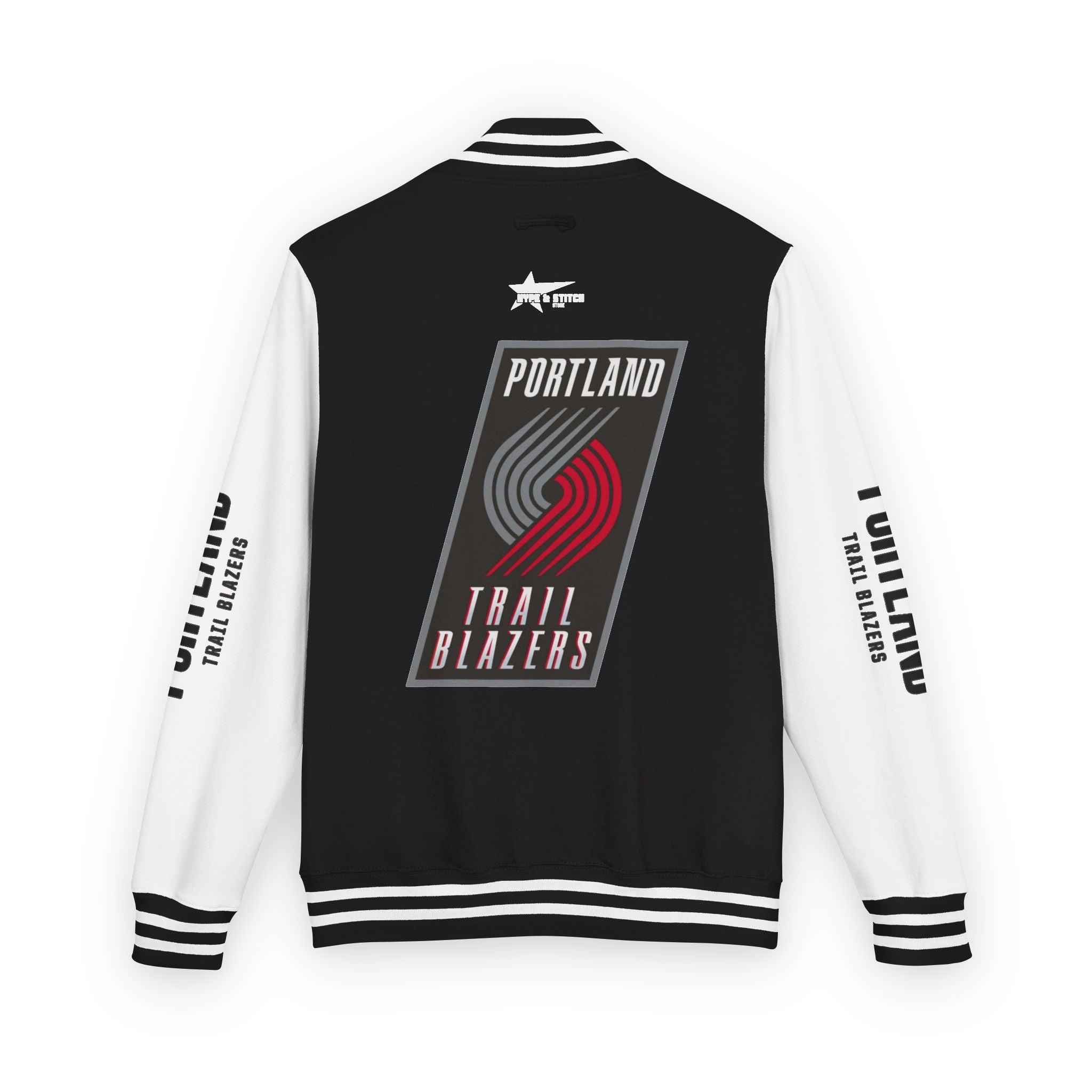 Portland Trail Blazers Varsity Jacket | Unisex Streetwear Letterman