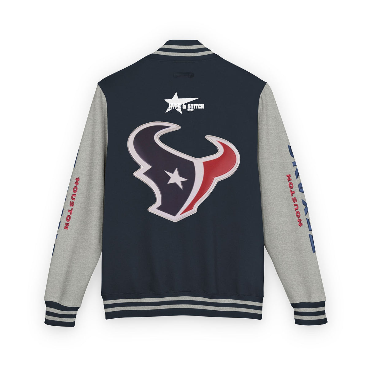 Houston Texans Vintage Varsity Jacket | Custom Letterman Outerwear