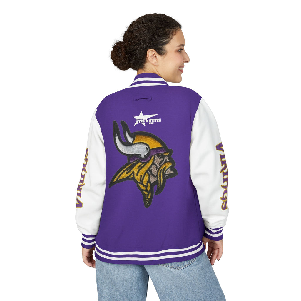 Minnesota Vikings Heavyweight Letterman Varsity Jacket