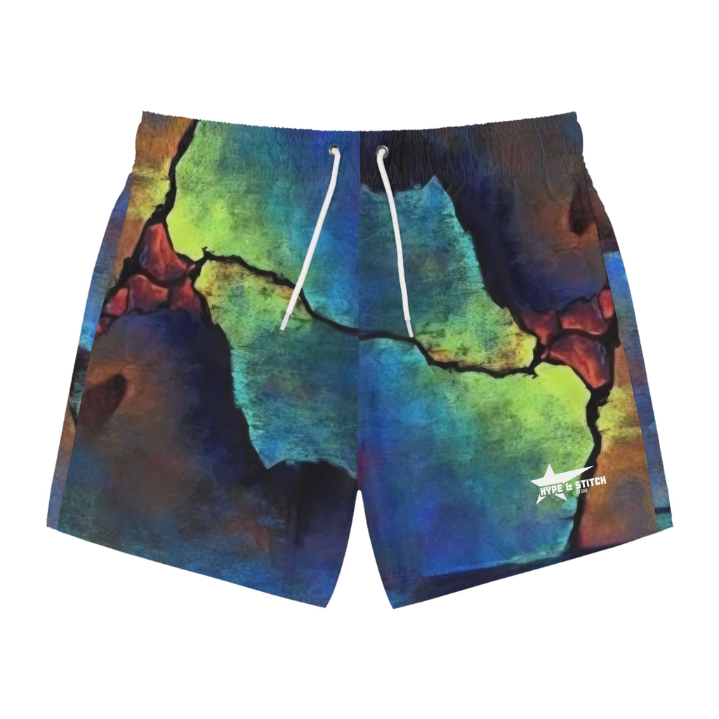 Sun-Drenched Swim Trunks