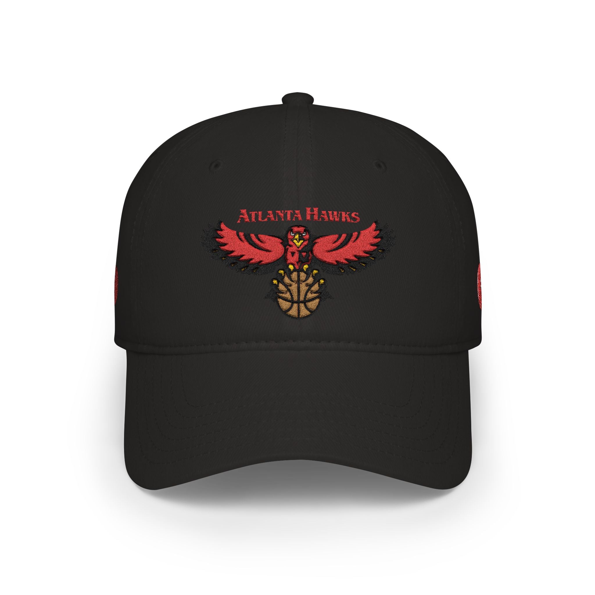 Atlanta Hawks Embroidered Low Profile Dad Hat