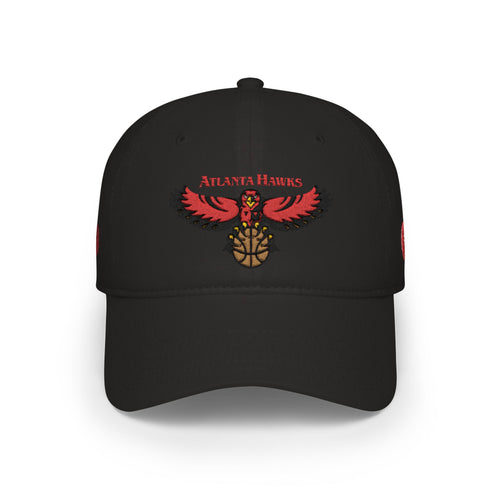 Atlanta Hawks Embroidered Low Profile Dad Hat