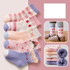 Fashion Thick Terry Socks Cartoon Casual Baby Socks