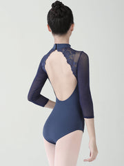 Ballet Practice Clothes Long Sleeve Gym Outfit