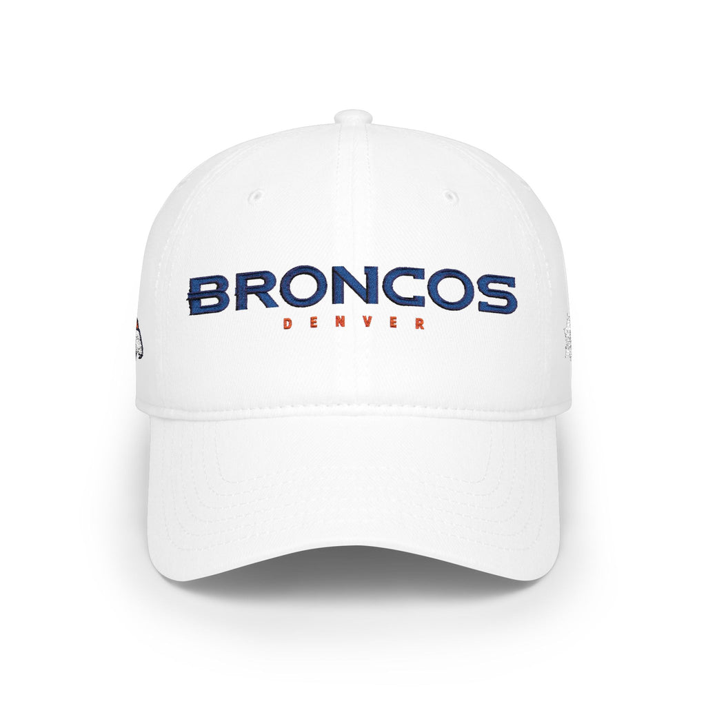 Denver Broncos Embroidered Dad Hat | Vintage Sports Cap