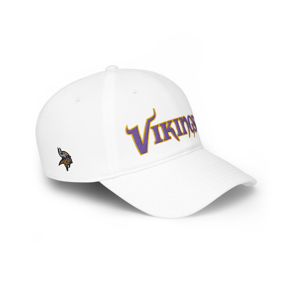 Vikings Embroidered Low Profile Baseball Cap