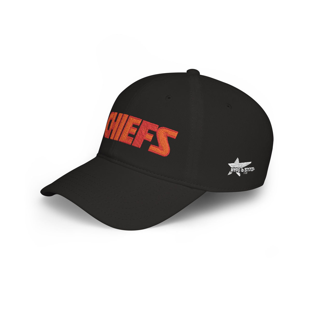 Kansas City Chiefs Low Profile Embroidered Cotton Dad Hat