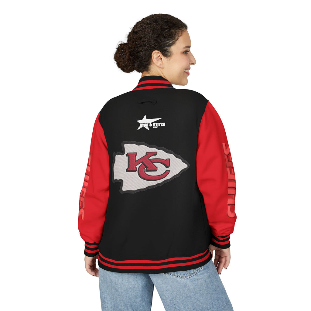 Kansas City Chiefs Heavyweight Varsity Letterman Jacket