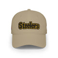 Steelers Embroidered Low Profile Baseball Cap – Adjustable Curved Brim Fan Hat