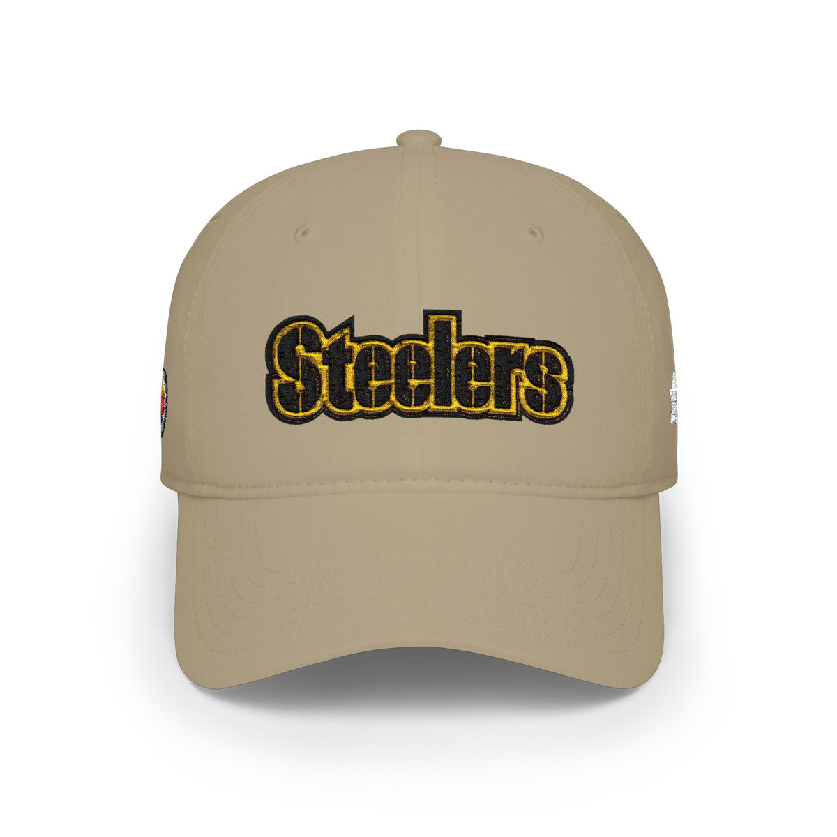 Steelers Embroidered Low Profile Baseball Cap – Adjustable Curved Brim Fan Hat