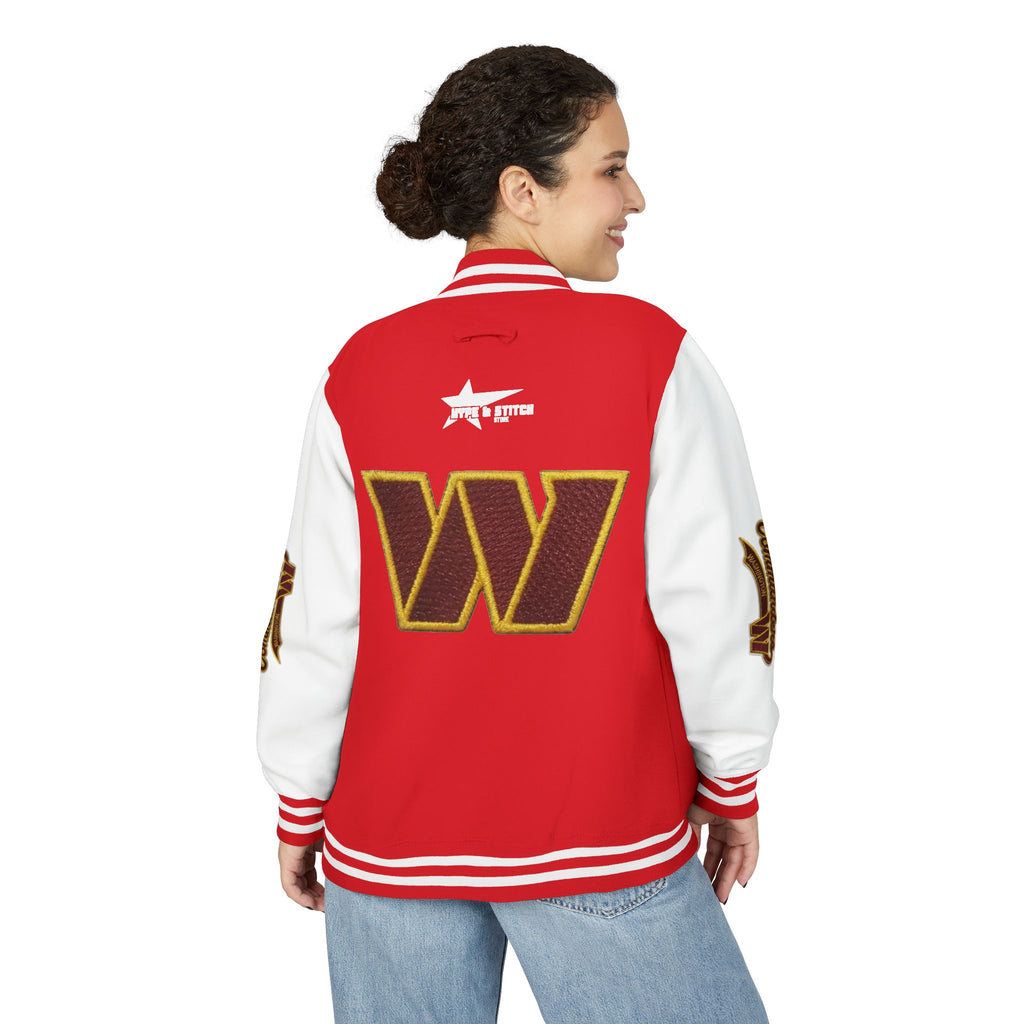 Washington Commanders Heavyweight Letterman Jacket