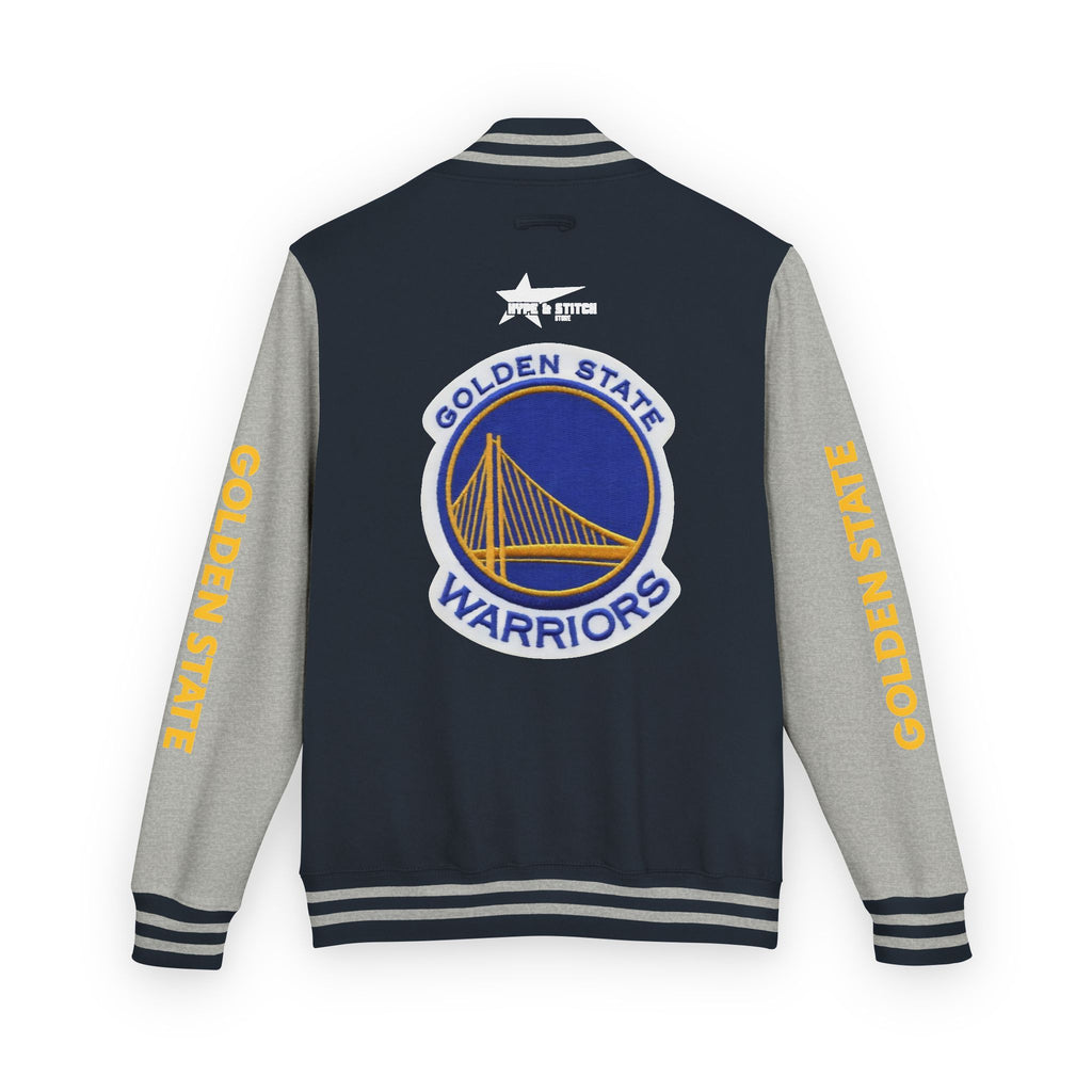 Golden State Warriors Unisex Heavyweight Varsity Letterman Jacket