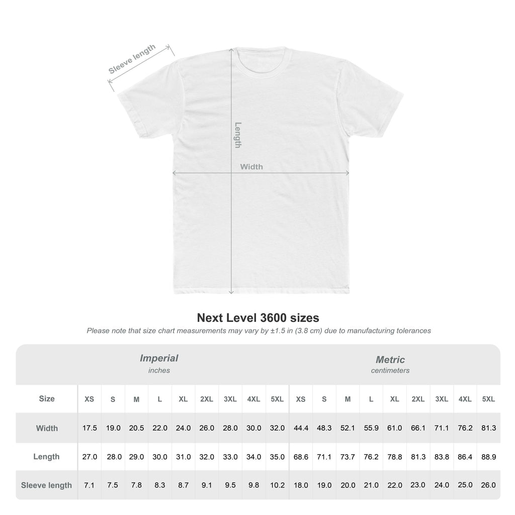 HypeandStitch Men's Fitted Crewneck T-Shirt | Premium Ultra-Soft Cotton