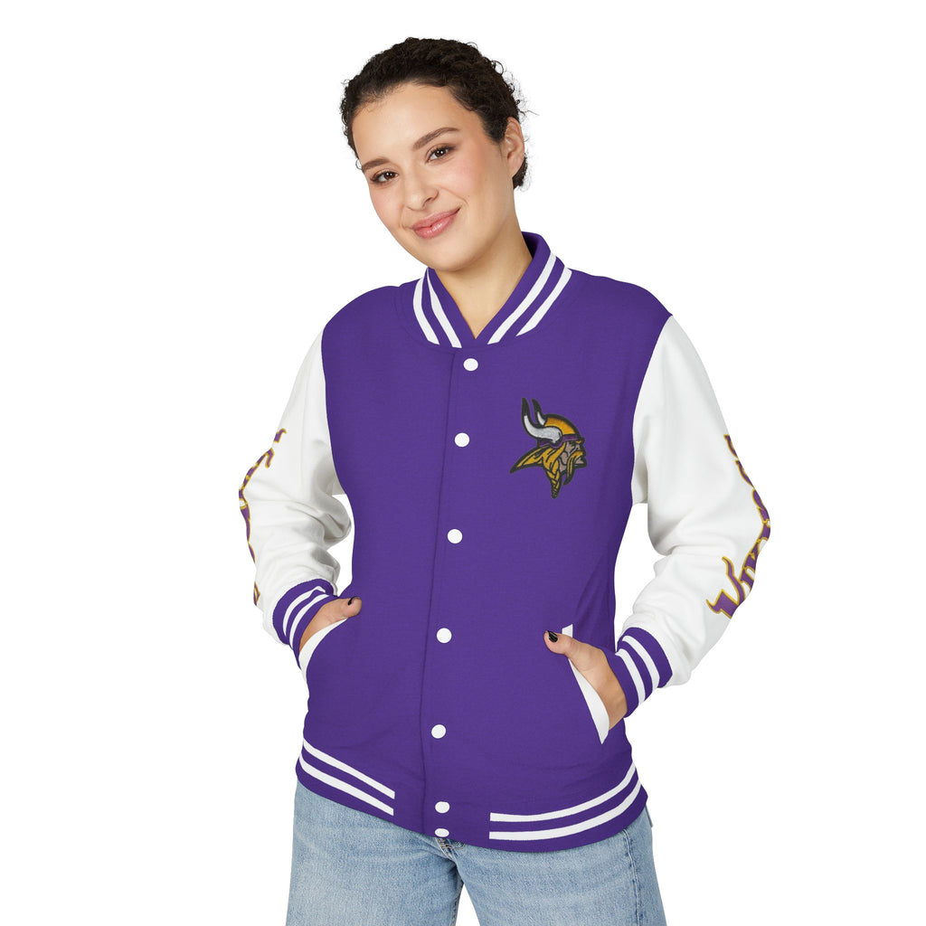 Minnesota Vikings Heavyweight Letterman Varsity Jacket