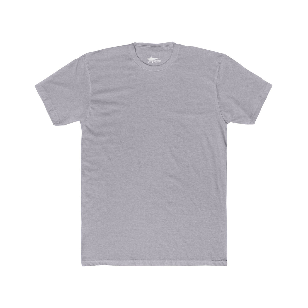 HypeandStitch Men's Fitted Crewneck T-Shirt | Premium Ultra-Soft Cotton