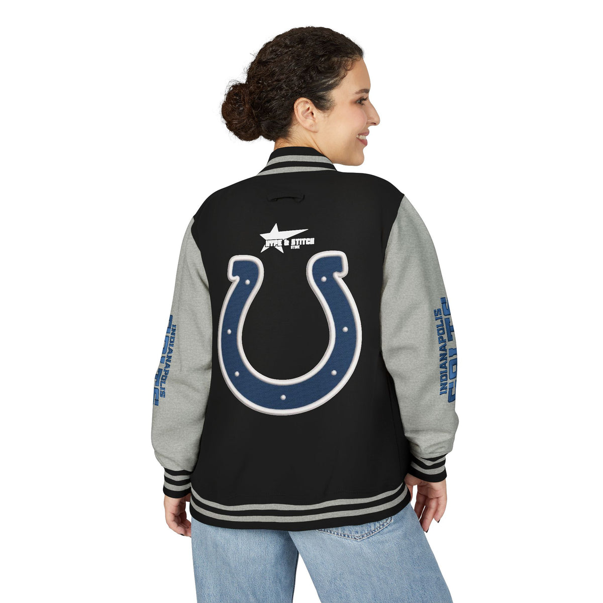 Indianapolis Horseshoe Custom Letterman Varsity Jacket