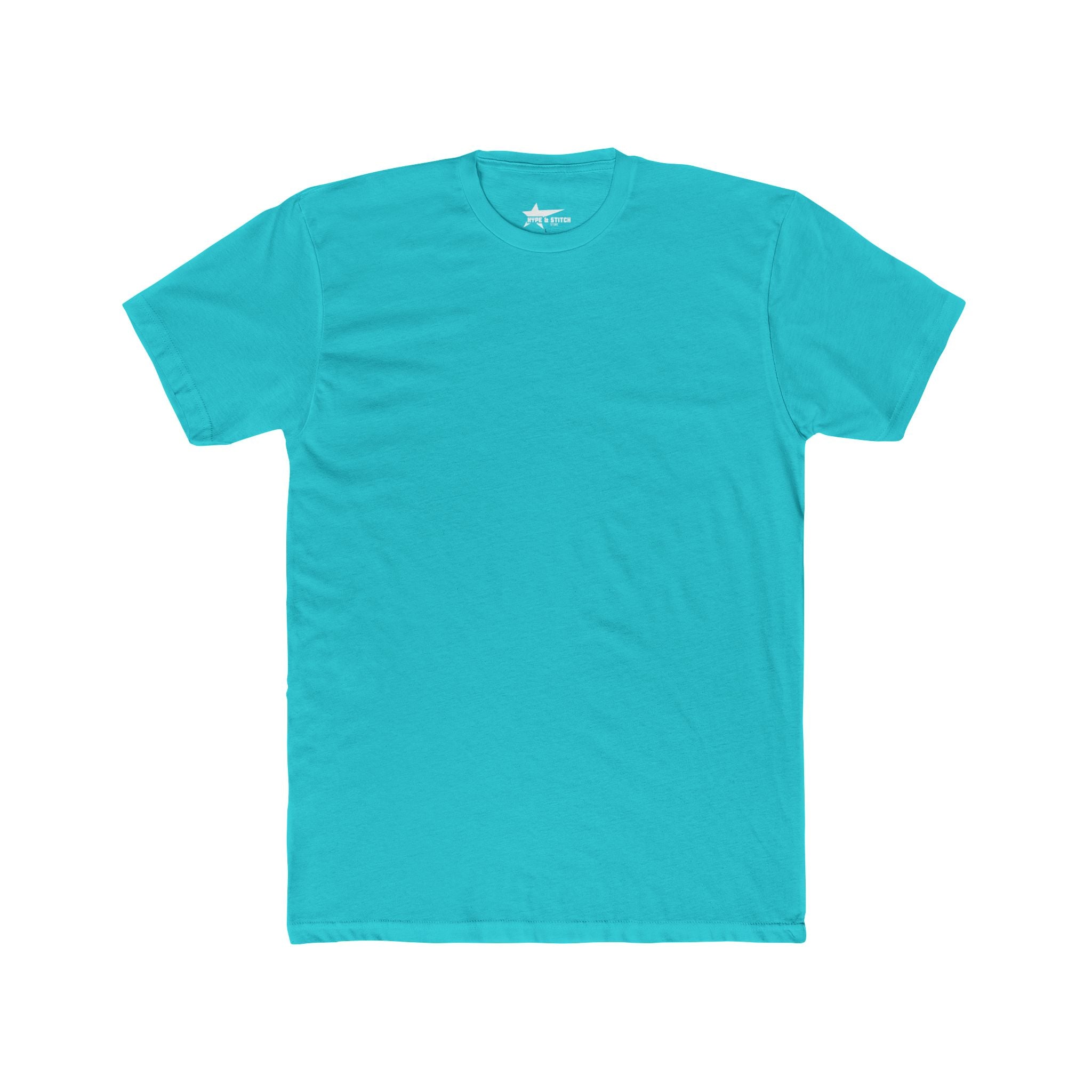 HypeandStitch Men's Fitted Crewneck T-Shirt | Premium Ultra-Soft Cotton