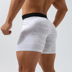 Fitness Tight Shorts Men's Quick-drying Skinny Running Fitness Shorts