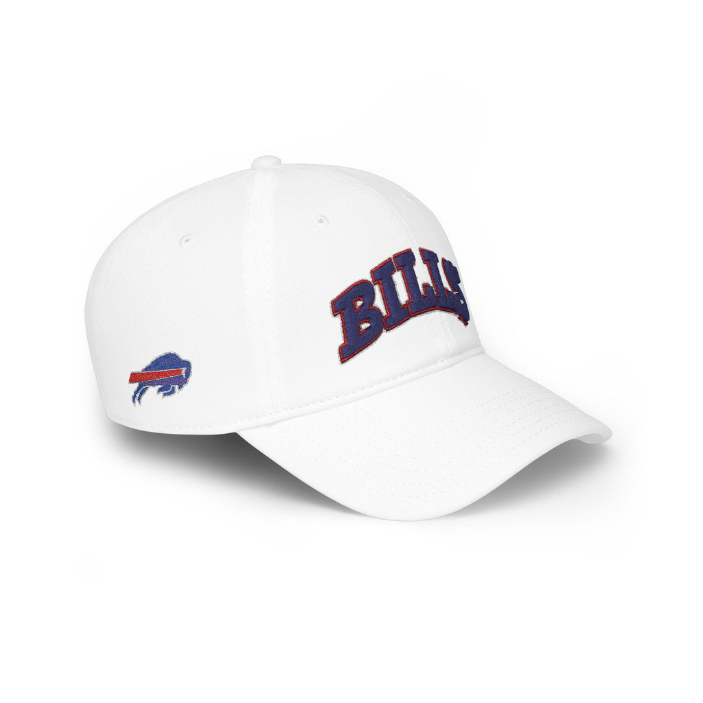 Buffalo Bills Embroidered Curved Brim Baseball Cap – Adjustable Dad Hat