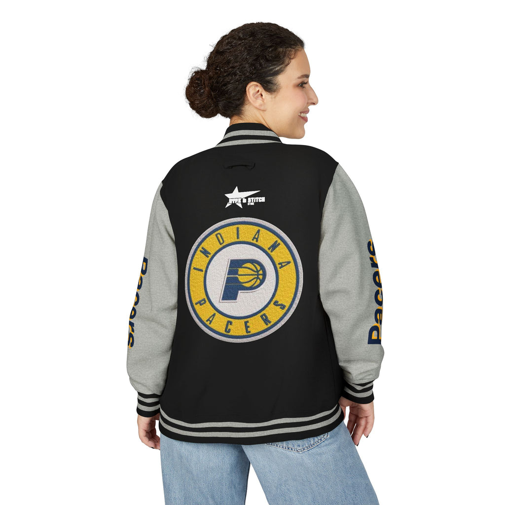 Indiana Pacers Varsity Jacket | Unisex Streetwear Letterman