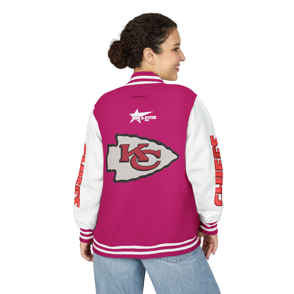 Kansas City Chiefs Heavyweight Varsity Letterman Jacket