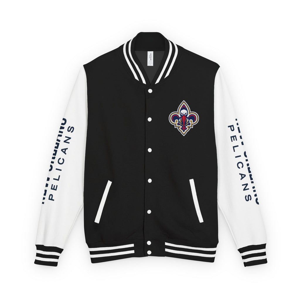 New Orleans Pelicans Varsity Jacket | Unisex Streetwear Letterman