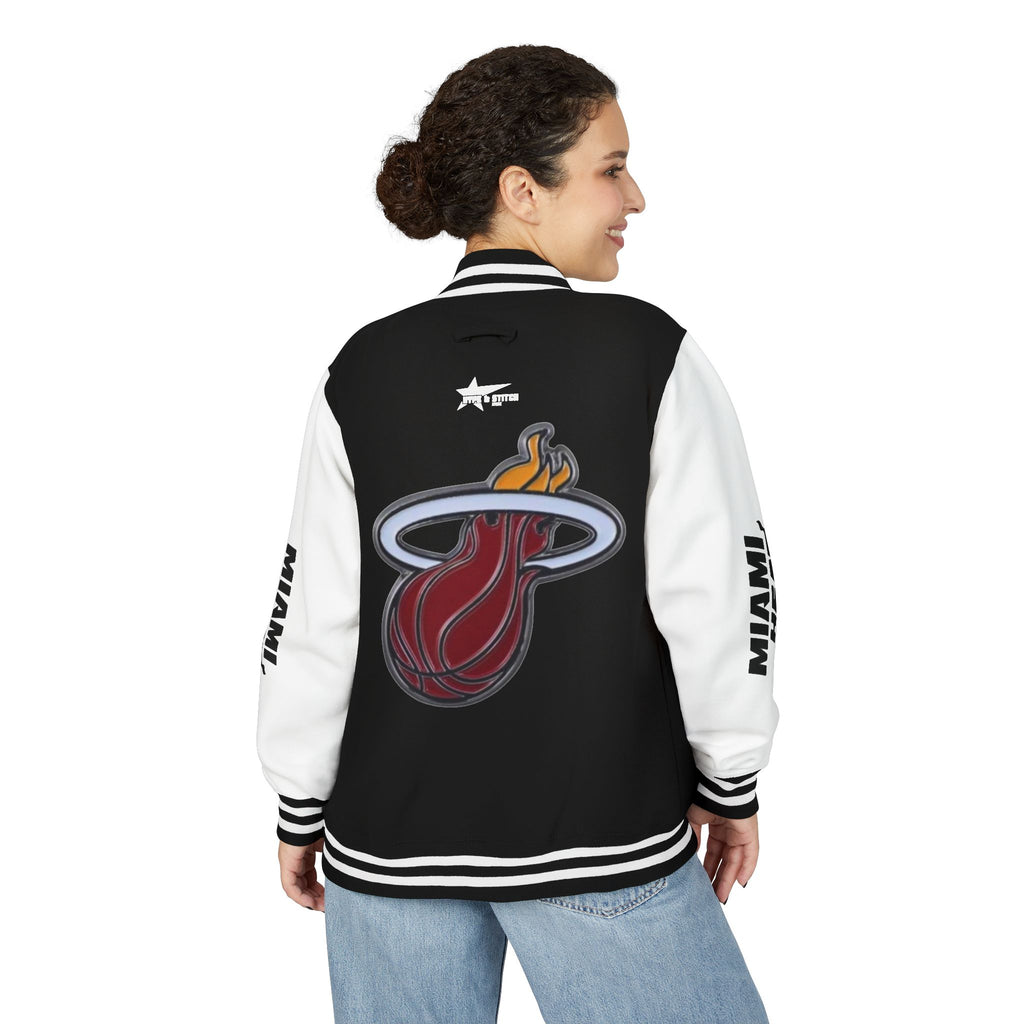 Miami Heat Unisex Heavyweight Varsity Letterman Jacket