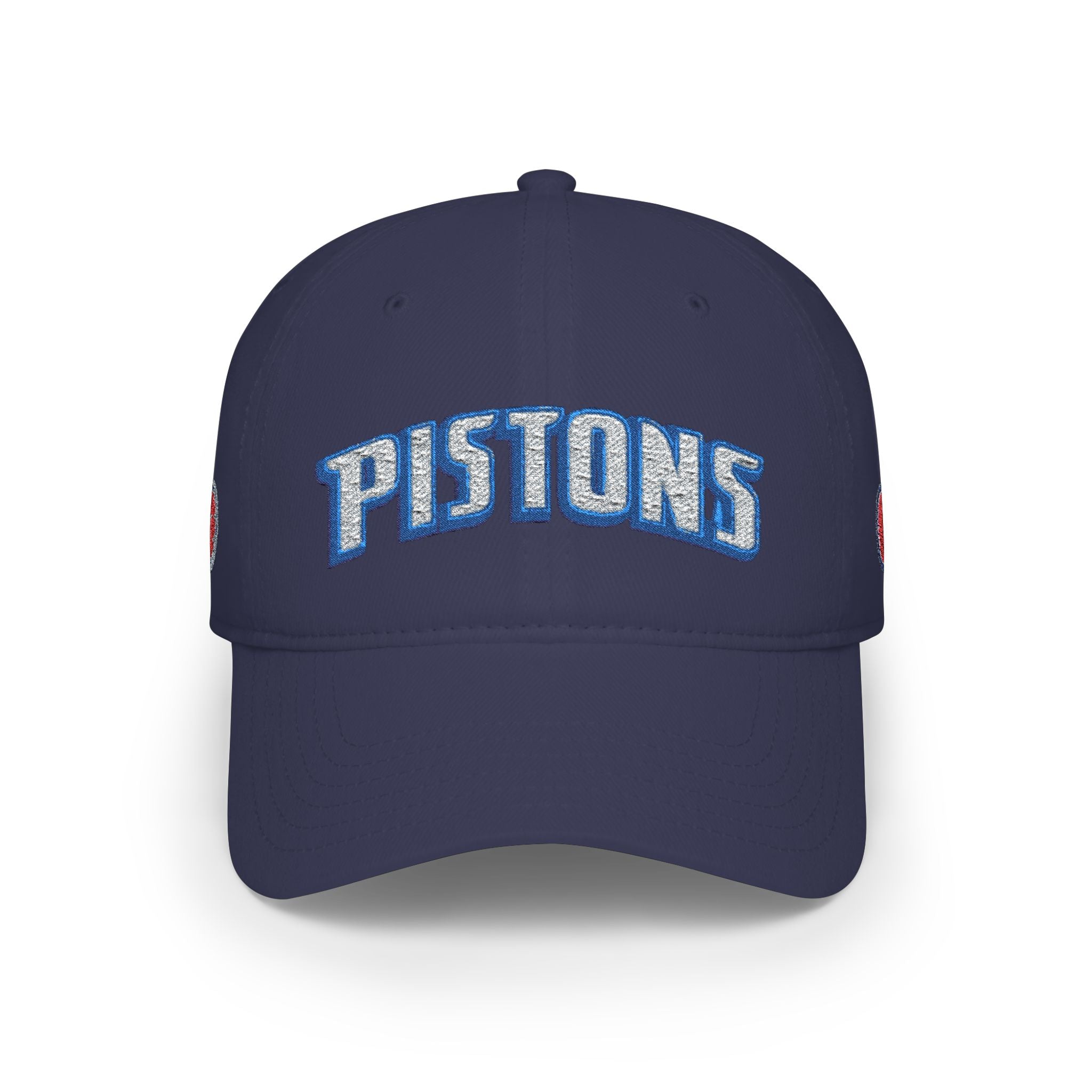 Detroit Pistons Vintage Embroidered Dad Hat – Adjustable Low-Profile Cap