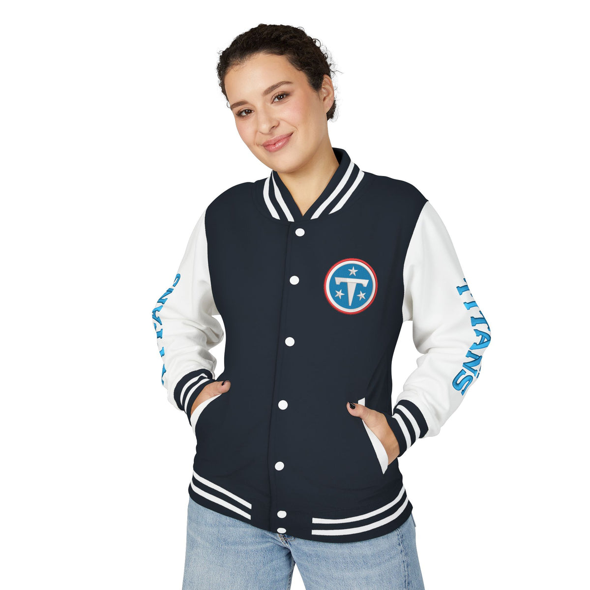 Tennessee Titans Varsity Letterman Jacket - Classic Fan Apparel