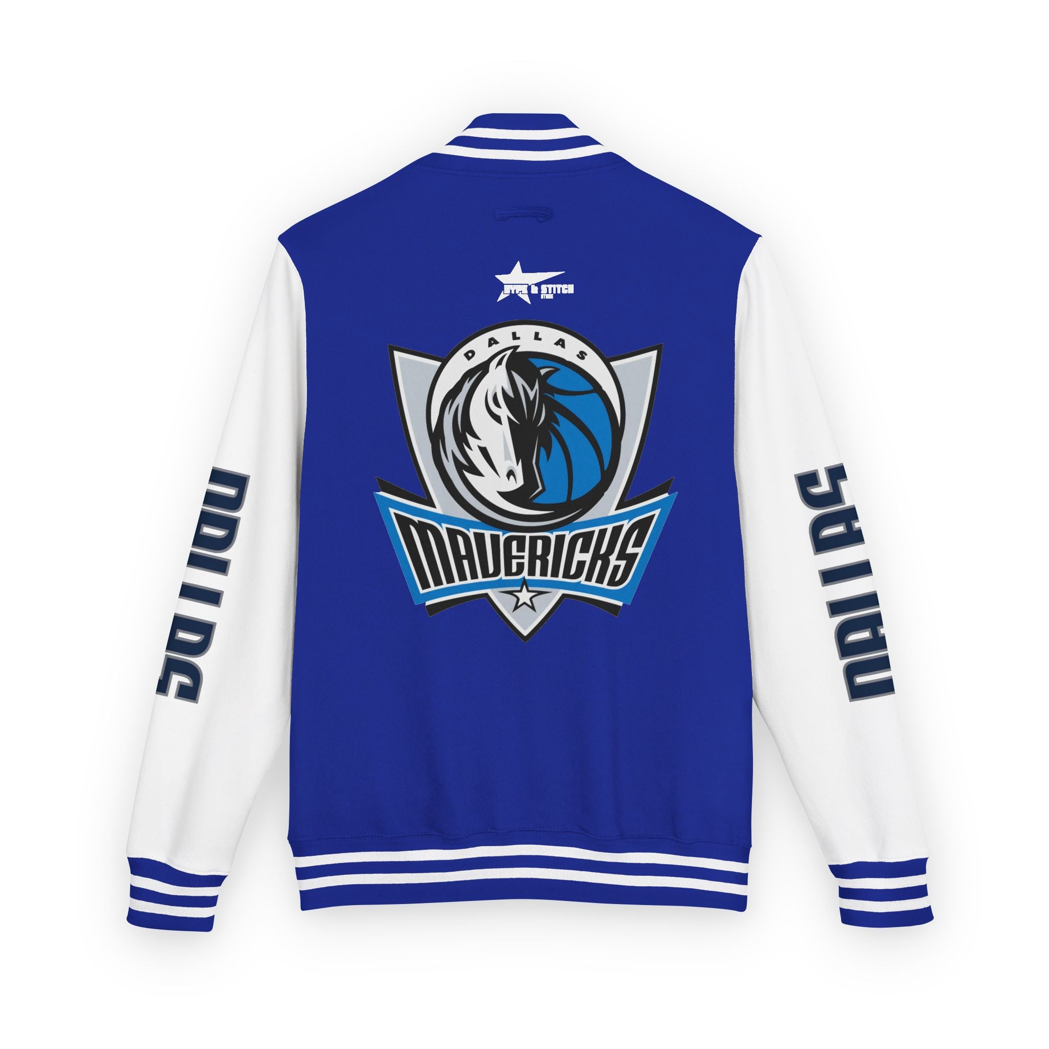 Dallas Mavericks Unisex Heavyweight Varsity Letterman Jacket