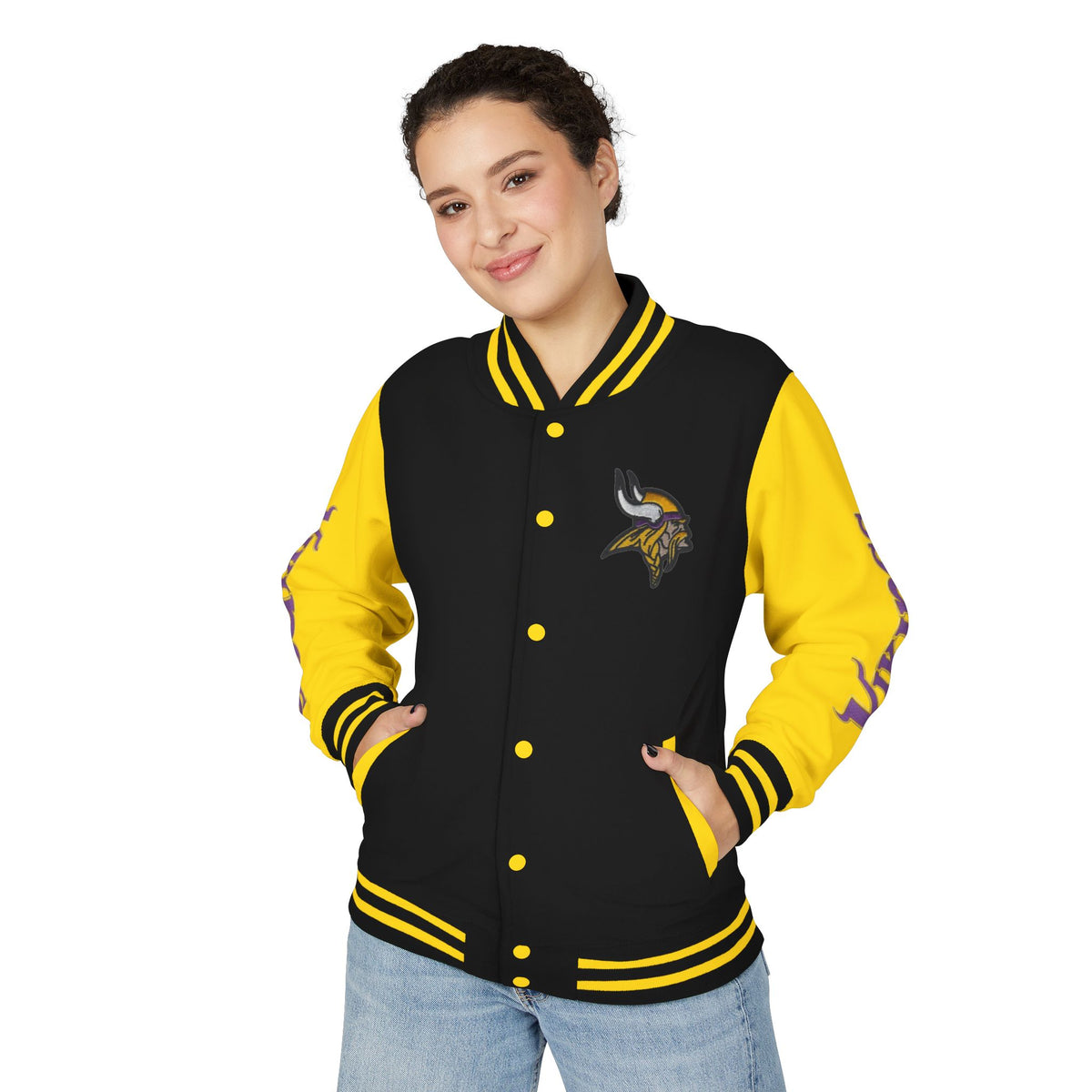 Minnesota Vikings Heavyweight Letterman Varsity Jacket
