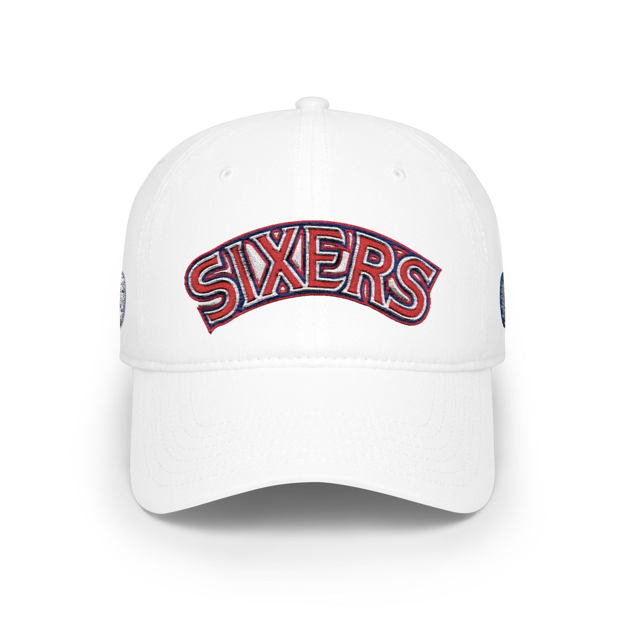 Philadelphia 76ers Vintage Embroidered Dad Hat – Adjustable Low-Profile Cap