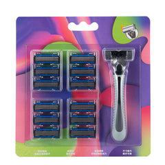 6-layer Stainless Steel Blades Manual Shaver