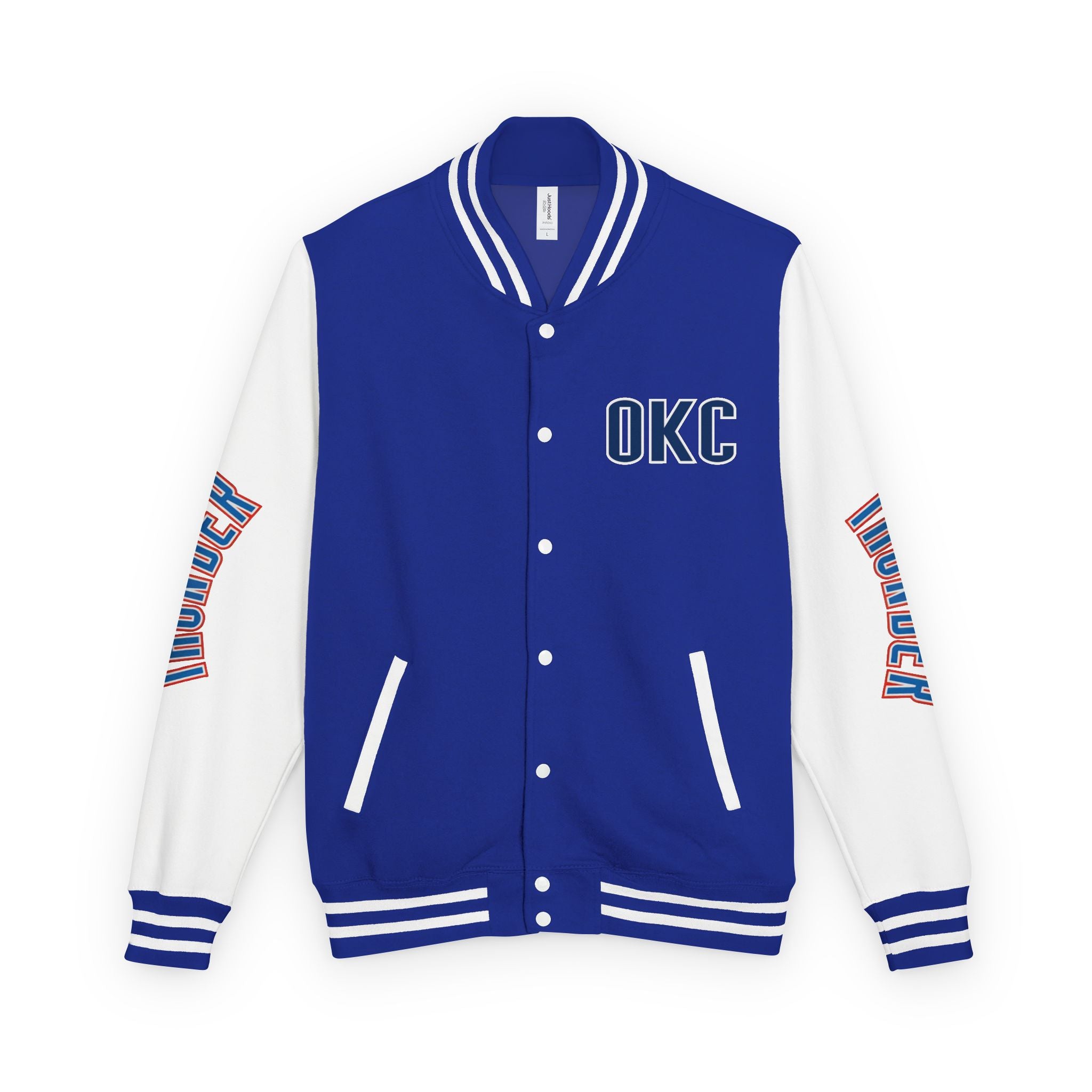 Oklahoma City Thunder Unisex Heavyweight Varsity Letterman Jacket