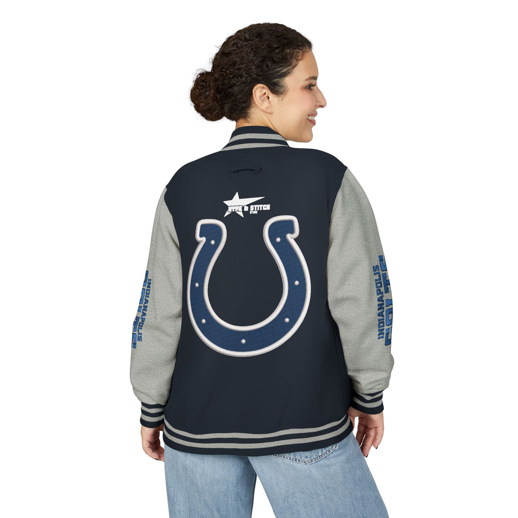 Indianapolis Horseshoe Custom Letterman Varsity Jacket