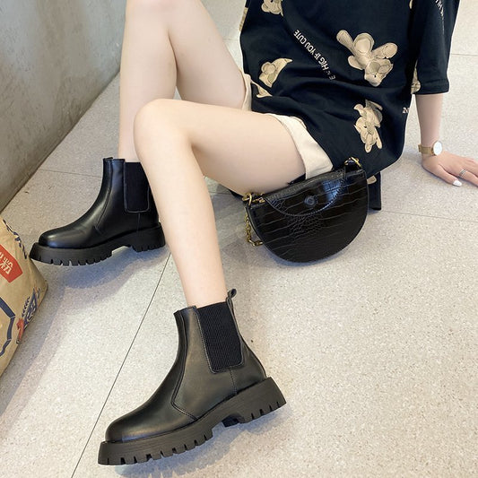 Martin boot lady