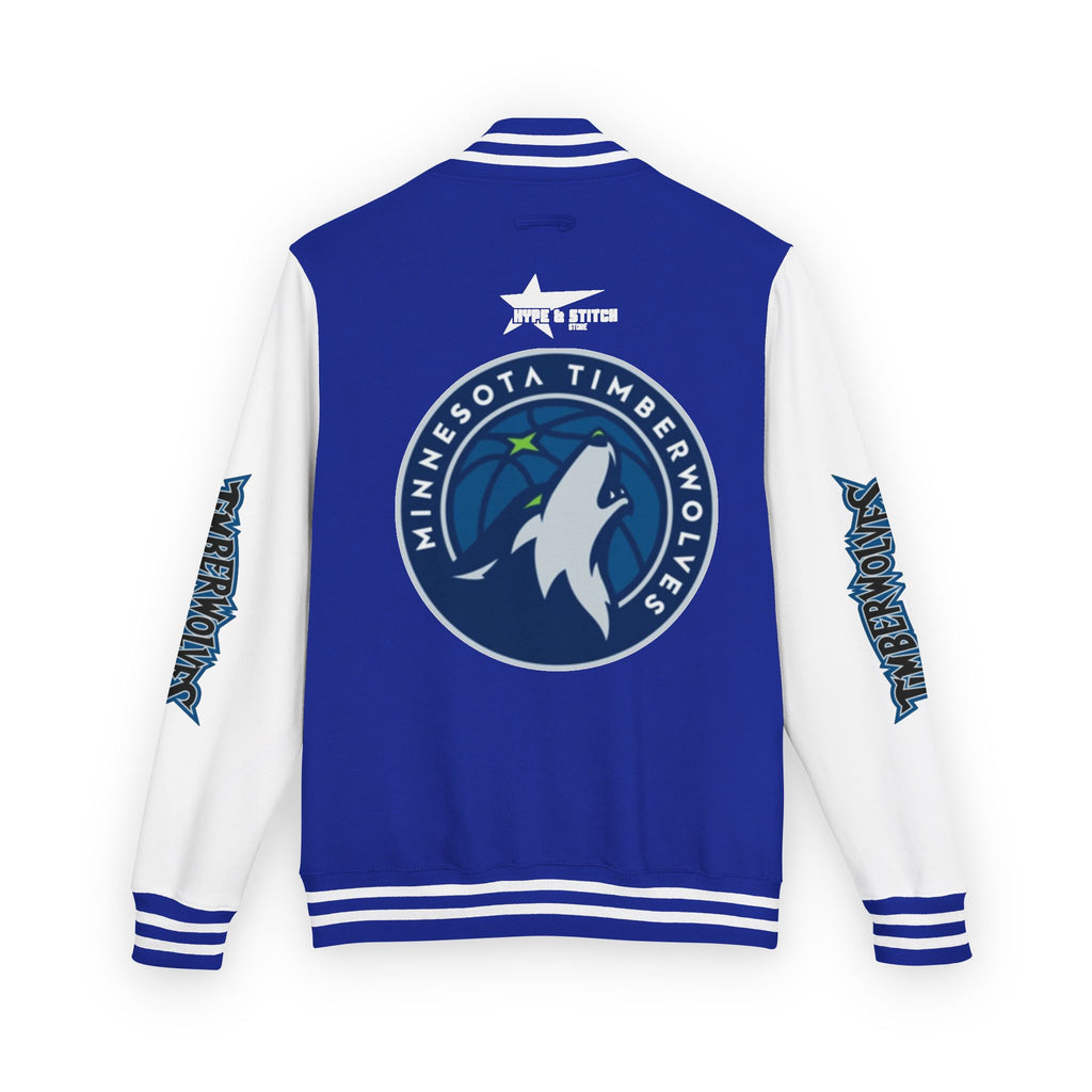Minnesota Timberwolves Varsity Jacket | Unisex Streetwear Letterman