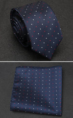 Men's Tie Korean Casual Polyester Silk Narrow Business Fashion