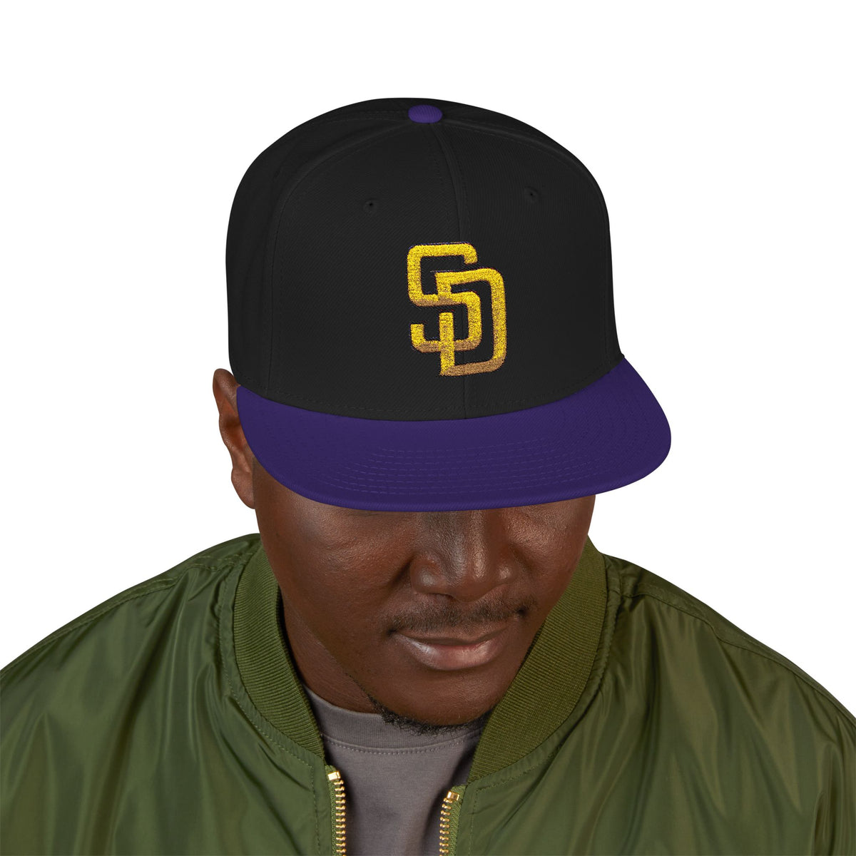 San Diego Padres Embroidered Snapback Cap