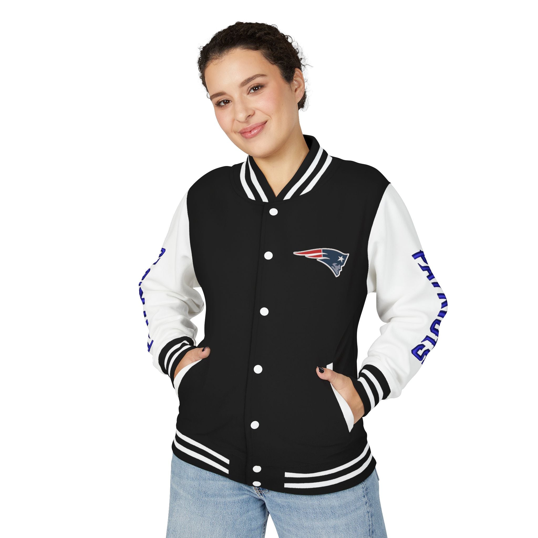 New England Patriots Classic Varsity Letterman Jacket