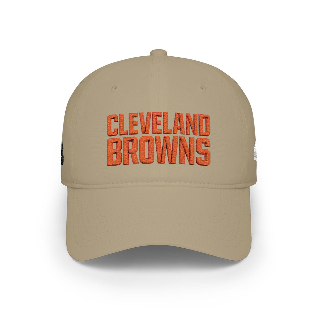 Cleveland Football Embroidered Low Profile Baseball Cap