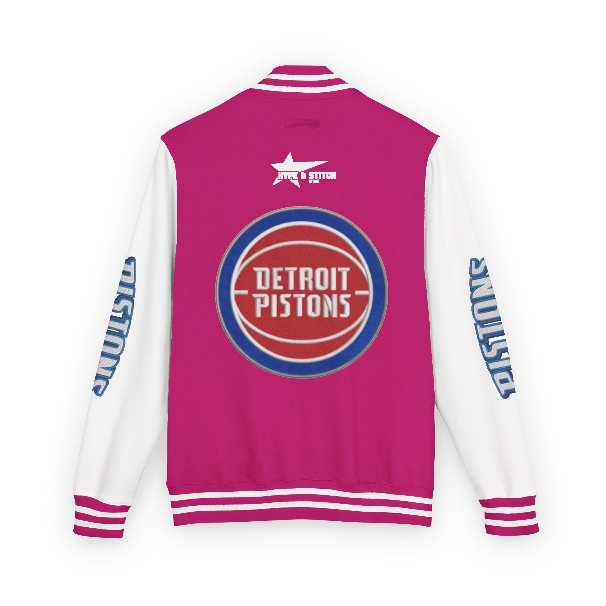 Detroit Pistons Varsity Jacket | Unisex Streetwear Letterman